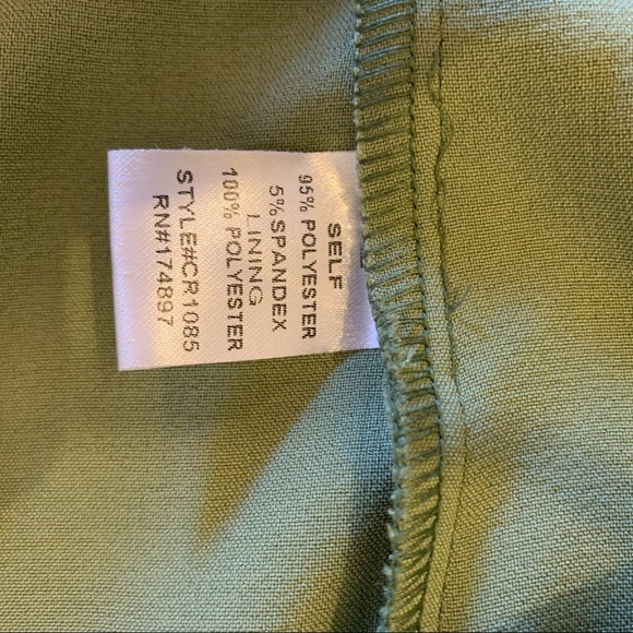 Fashion Nova Green Romper Keyhole - Picture 7 of 8